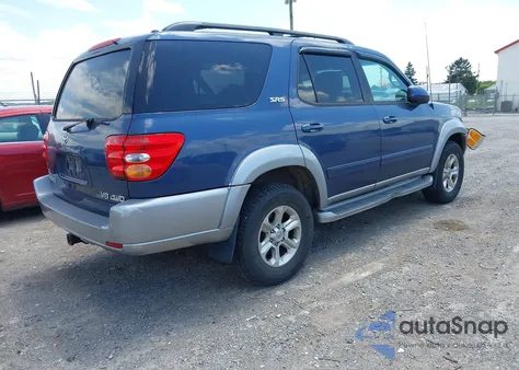 2004 Toyota Sequoia Sr5 V8 из США, поврежденный, VIN 5TDBT44AX4S214054